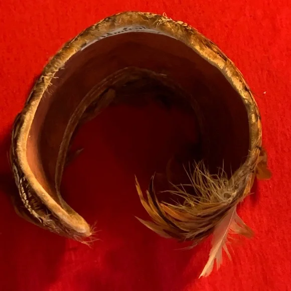 Vintage Feather Hat/Headband - Picture 8 of 8